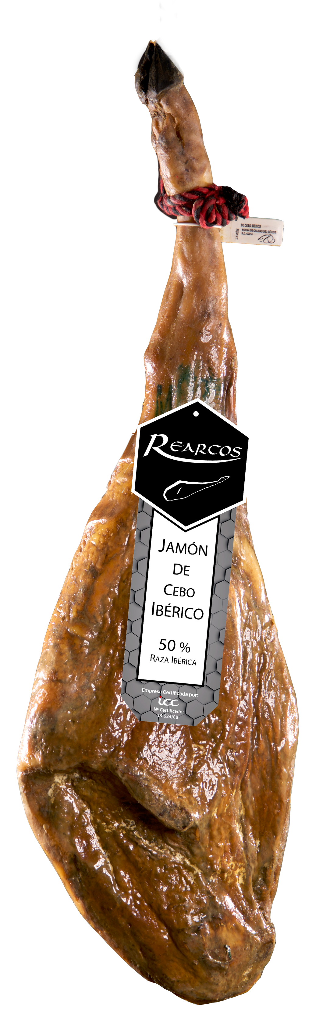 Jamón de Cebo Ibérico 50% Raza Ibérica Rearcos