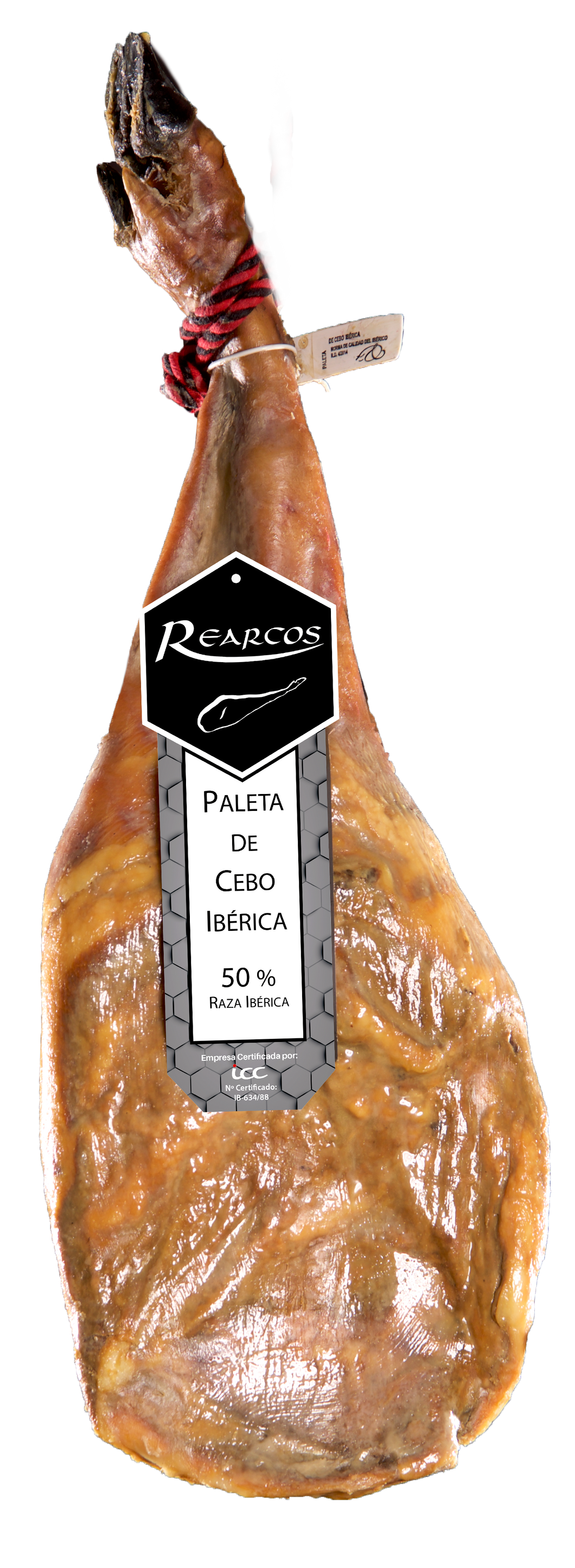 Paleta de Cebo ibérica 50% Raza Ibérica Rearcos